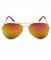 Latest Blue Aviator Mirror Sunglasses With Yellow Sunglasses - Buy 1 Get 1 Free