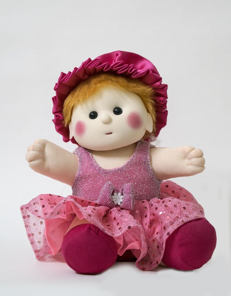 pink color doll