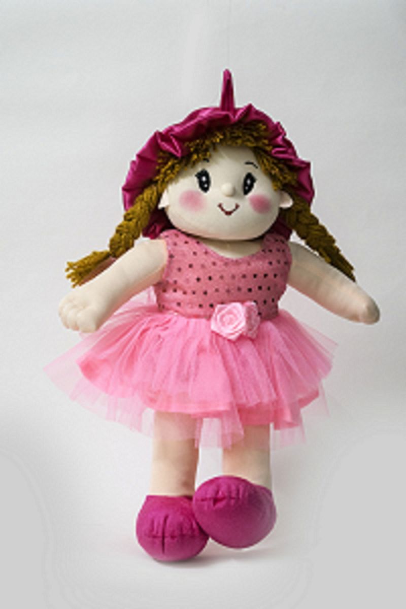 pink color doll