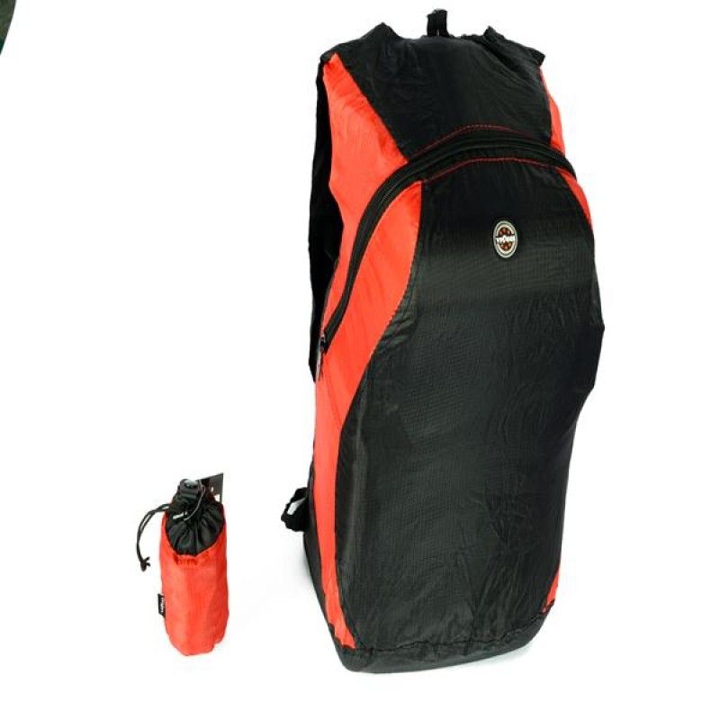 Buy Viaggi Red & Black Travel Folding Back Pack - ( Code - Ef-2013909 ) online
