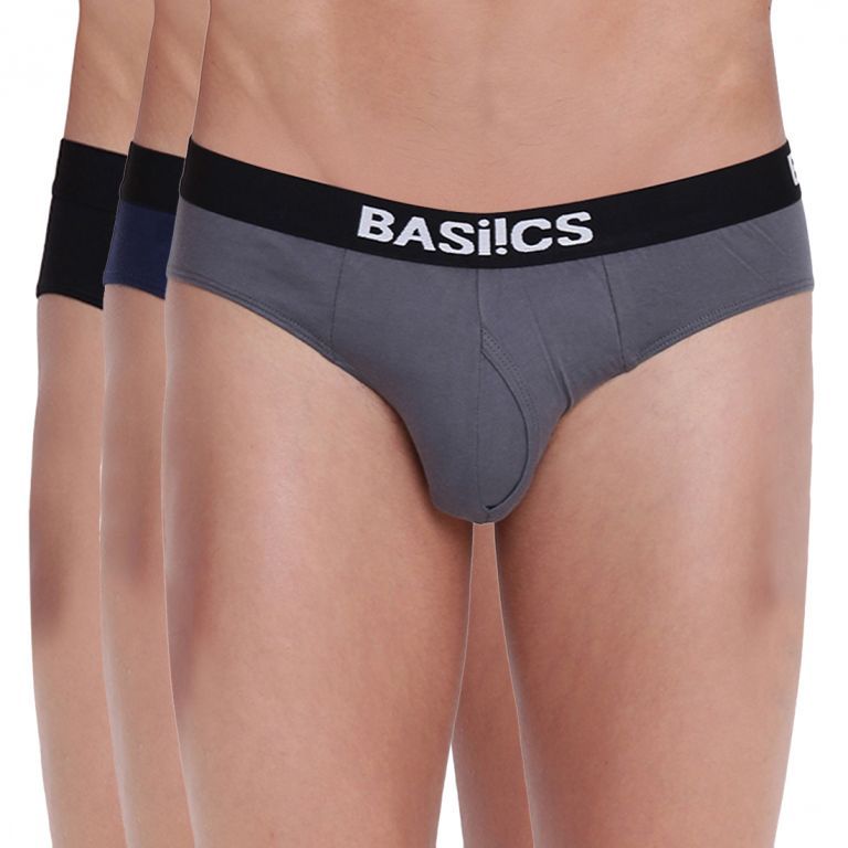 Buy Steamy Affair Brief Basiics by La Intimo (Pack of 3 ) online