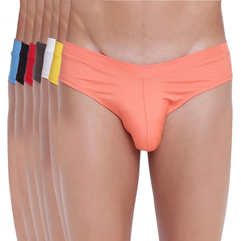 Buy Fanboy Style Brief Basiics by La Intimo (Pack of 7 ) online
