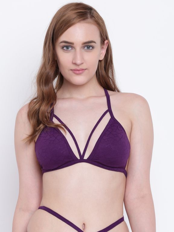 Buy La Intimo Beach Mania Wine bra online