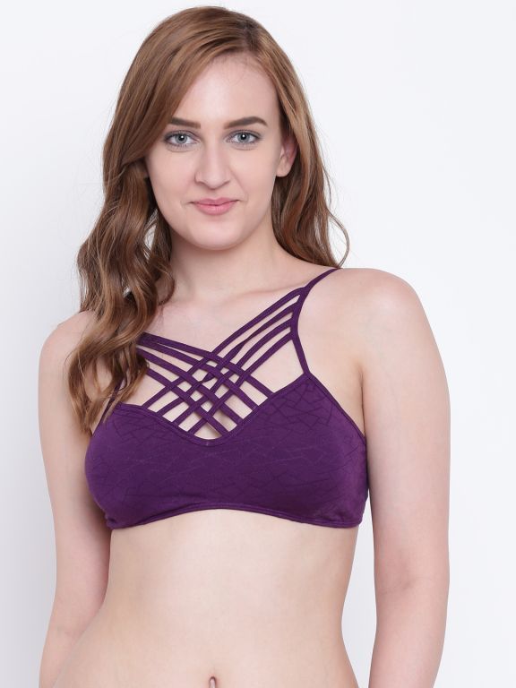 Buy La Intimo SeaOath Wine bra online