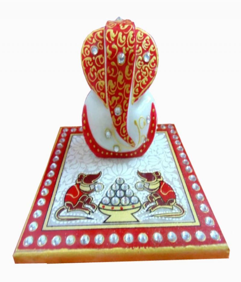 Buy Mouse Marble Chowki Ganesh Chcg1073 online