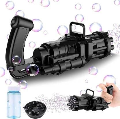 Buy 8-hole Electric Bubbles Toy Gun For Boys And Girls online