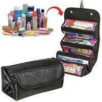 Buy Portable Roll N Go Travel Buddy Cosmetic Bag With Snap-shut Flap & Hang Tag online