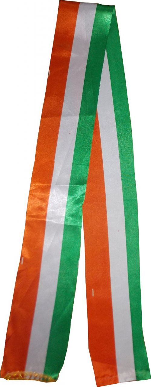 Buy India Flag Colour Silk Scarf Pack Of 10 online