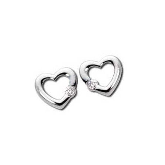 Sheetal Impex Certified Heart Shape 100 Real Natural Diamonds Sheetal Impex Certified Heart Shape 100 Real Natural Diamonds Gold Earring Online