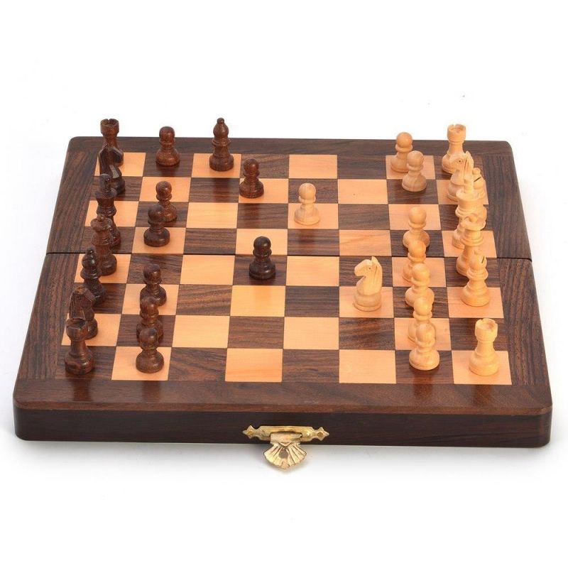 Buy Vivan Creation Designer Wooden Chess Board Handicraft Gift -115 online