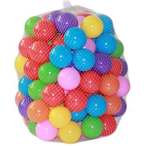 Buy Kuhu Creations Supreme 48 PCs Small (3cm) Colorful Ping Pong Style Balls (hard Plastic). online