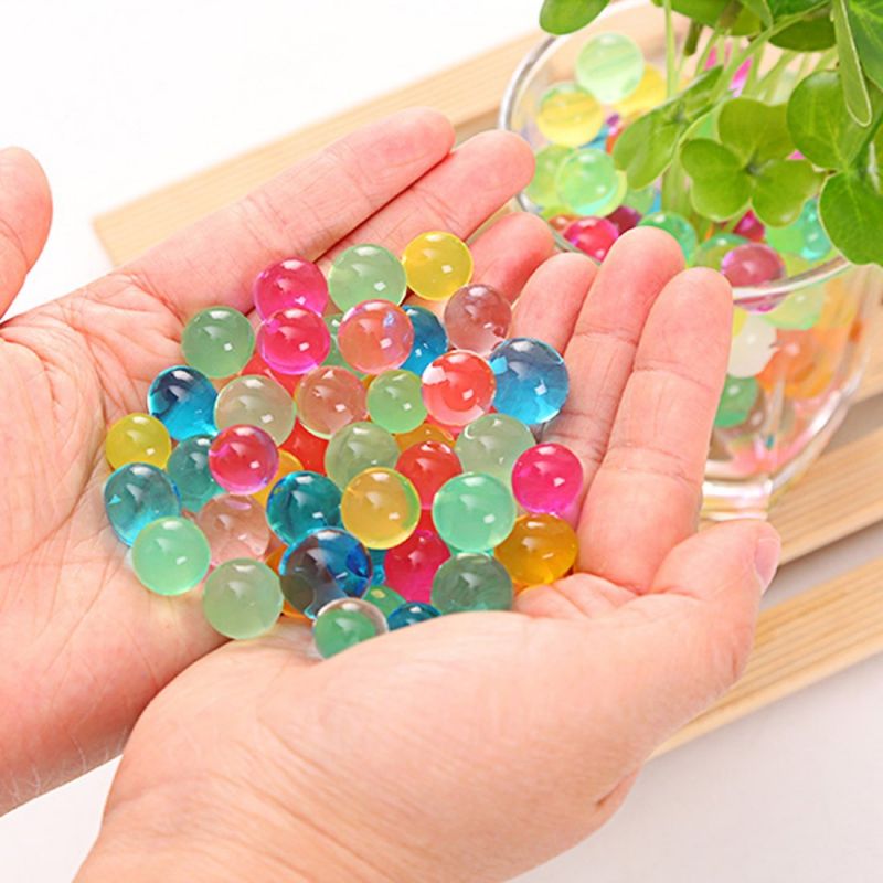 Buy Kuhu Creations Colorful Water Gel Balls. (5 Small Bags, Mix Color Bags online