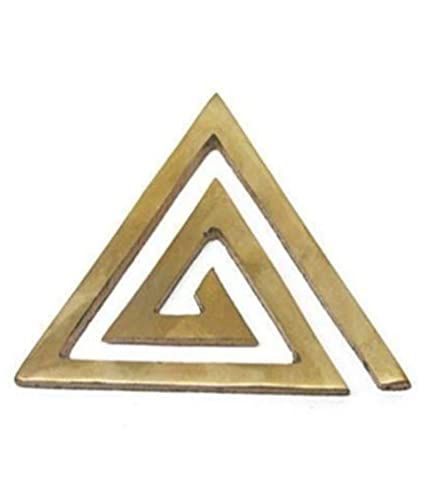 Buy Omlite Helix Triangle Brass - ( Code - 436 ) online