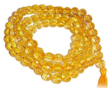 Buy Omlite Yellow Topaz Mala - ( Code - 411 ) online