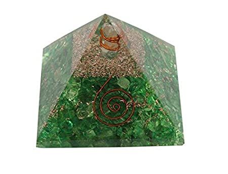 Buy Omlite Orgone Pyramid Green - ( Code - 454 ) online