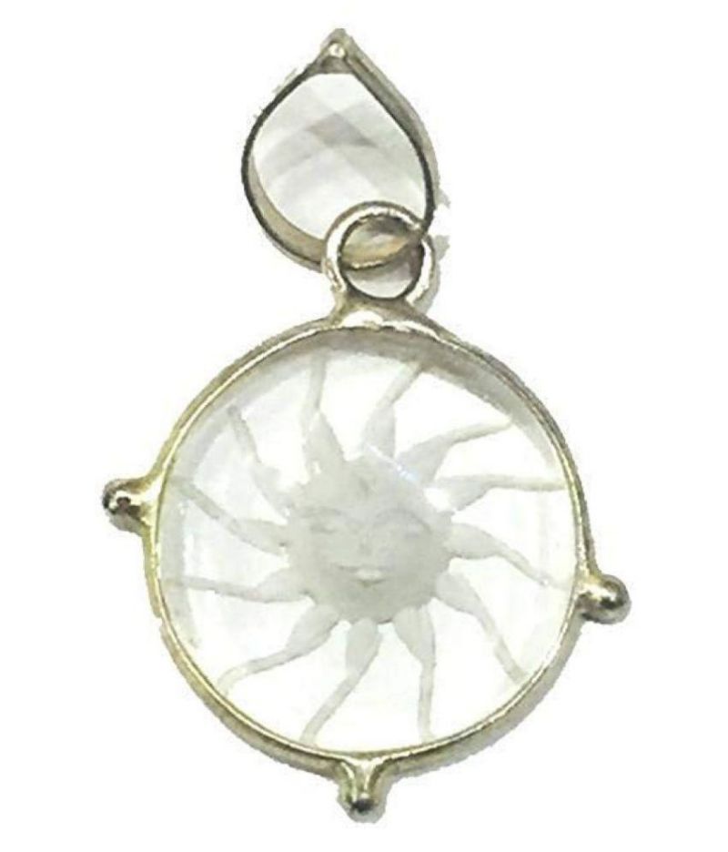 Buy Omlite Surya Sphatik Pendent - ( Code - 433 ) online