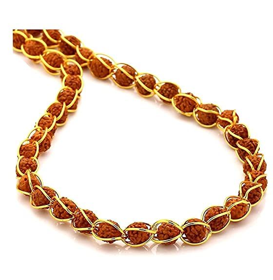Buy Omlite Rudraksha Chain Mala - ( Code - 458 ) online