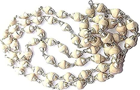Buy Omlite Tulsi Mala Silver Capping - ( Code - 450 ) online