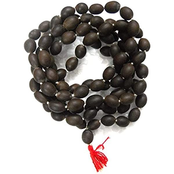 Buy Parashara Lotus Beads Mala - (black) online