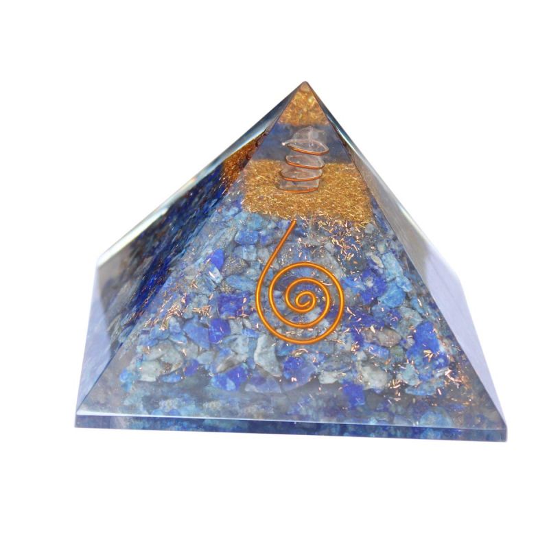 Buy Omlite Orgone Pyramid Blue - ( Code - 453 ) online