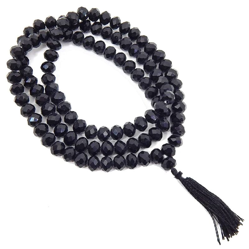 Buy Black Crystal Mala Beads online