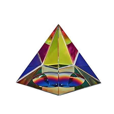 Buy Amlong Crystal Iridescent Pyramid online