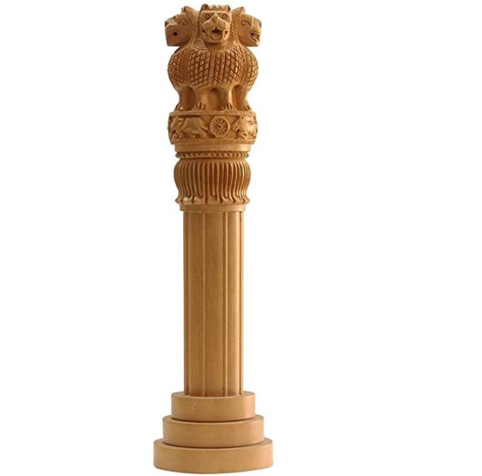 Buy Omlite Wooden Ashok Stamp - ( Code - 25 ) online
