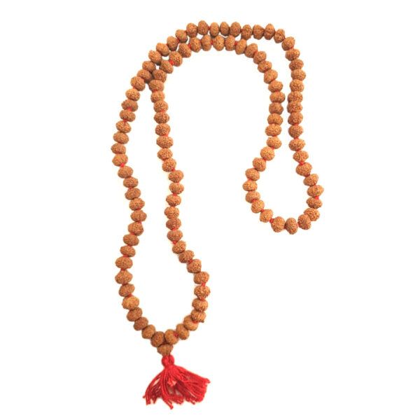 Buy Rudraksha Mala 108 1 Beads, 0.5 No., Rudraksh Mala, 5 Mukhi Rudraksh Mala online