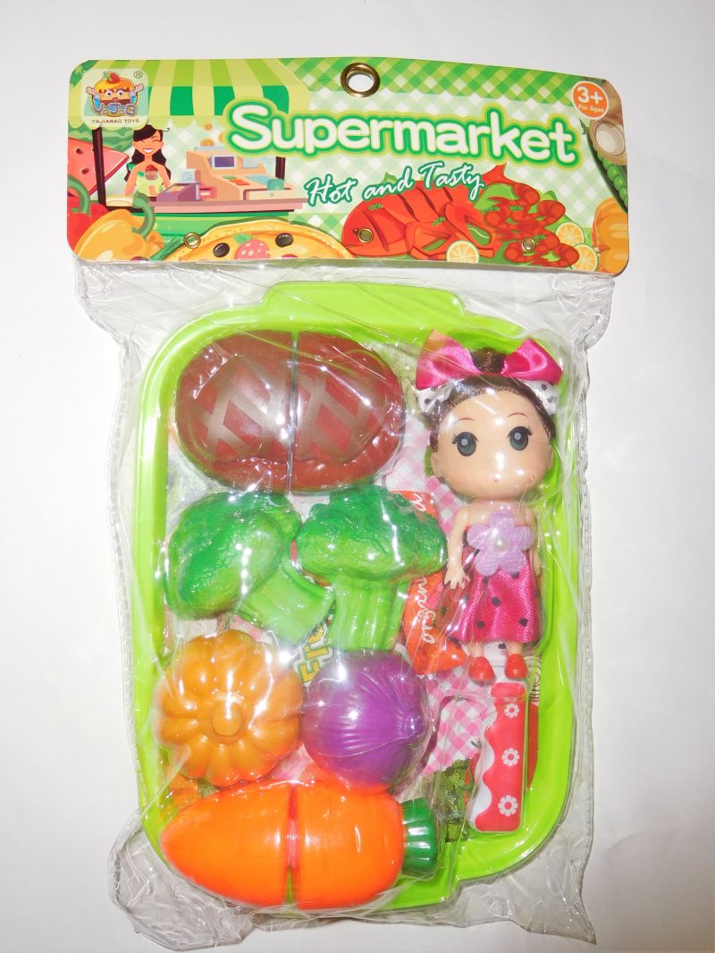 Buy Supermarket Hot & Tasty - Set Of 8 Toys online