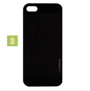 Buy Luxury Deluxe Glossy Motomo Hard Case Cover Skin For iPhone 5 5s Black online