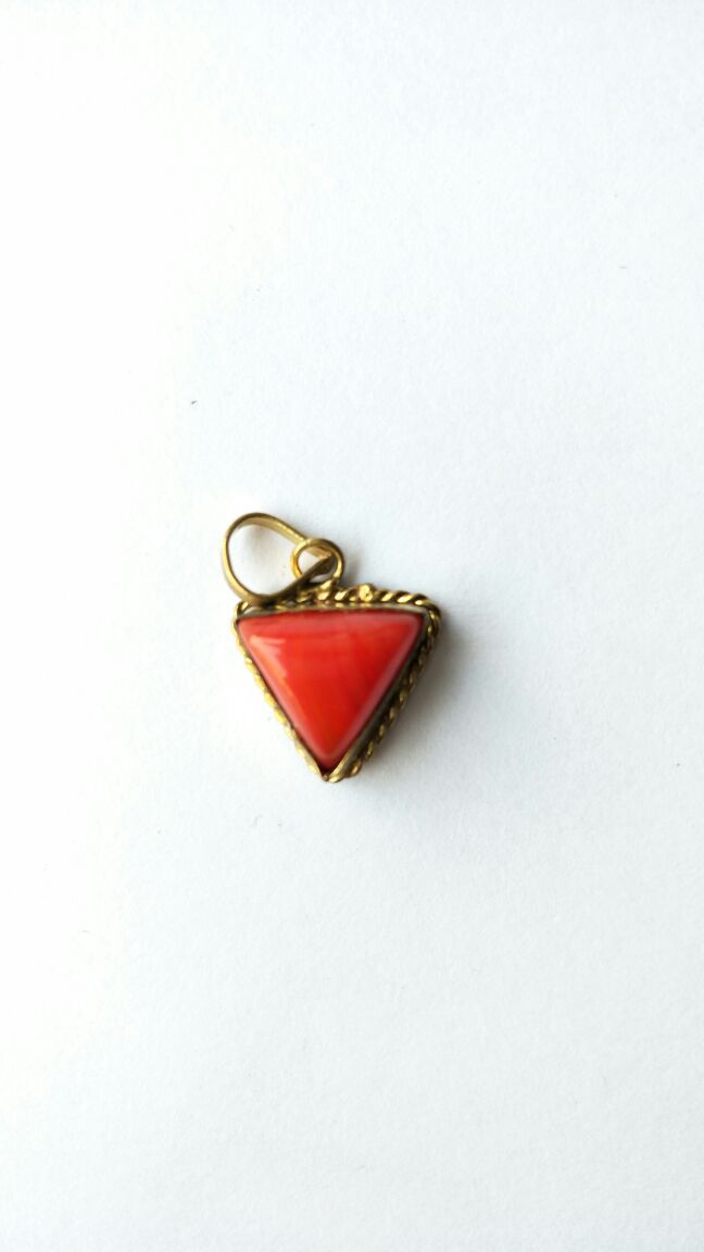 triangle locket