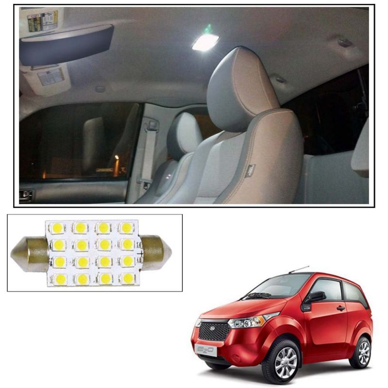 Buy Autoright 16 Smd LED Roof Light White Dome Light For Mahindra E2o online