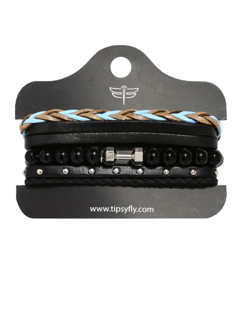 Tipsyfly Party Wear Workout Set Bracelet For Men 6 Tipsyfly Party Wear Workout Set Bracelet For Men 6 Online