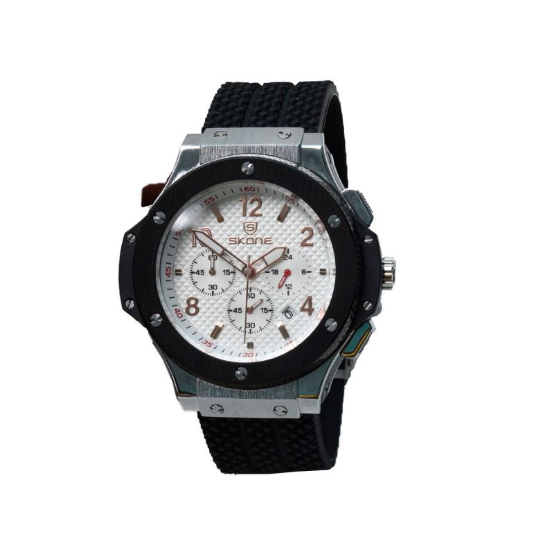 Buy Skone 5144eg-2 Men Black Chronograph Watch online