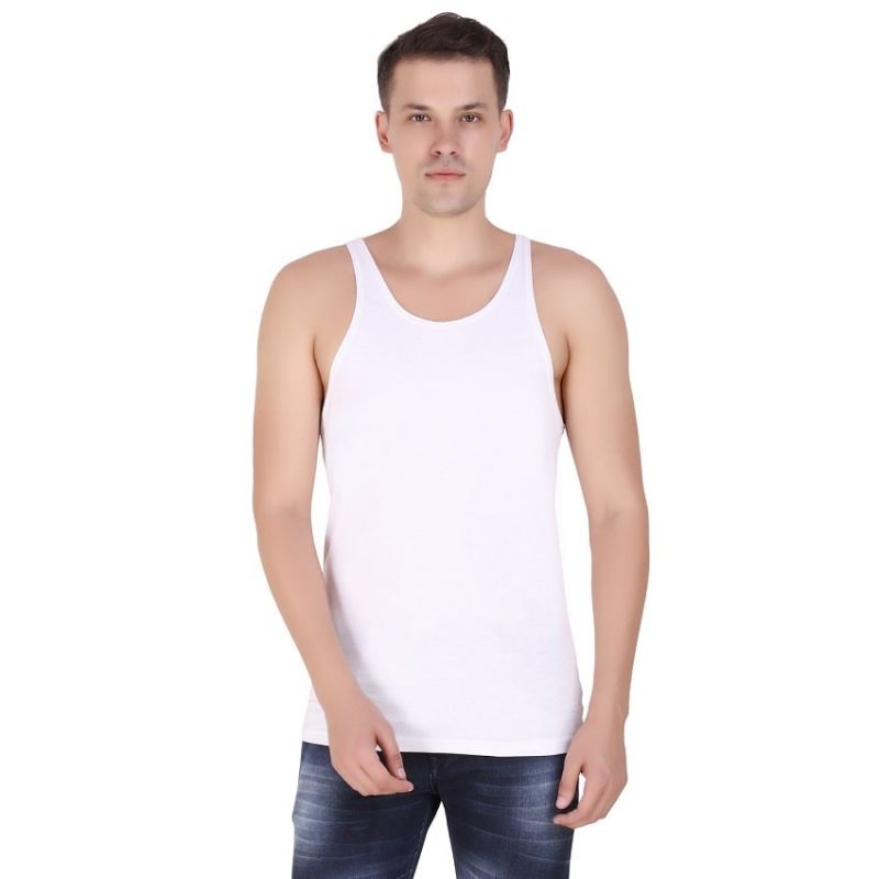 Buy Ucg Men's White Cotton Vest - ( Code - Ucg2rc101w ) online