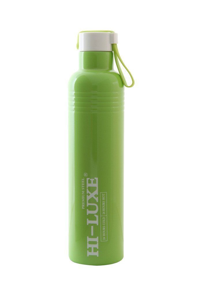 Buy Hi Luxe Thermo Steel Premium Steel 500 Ml Vaccum Flask Bottle - Cruiser Green online
