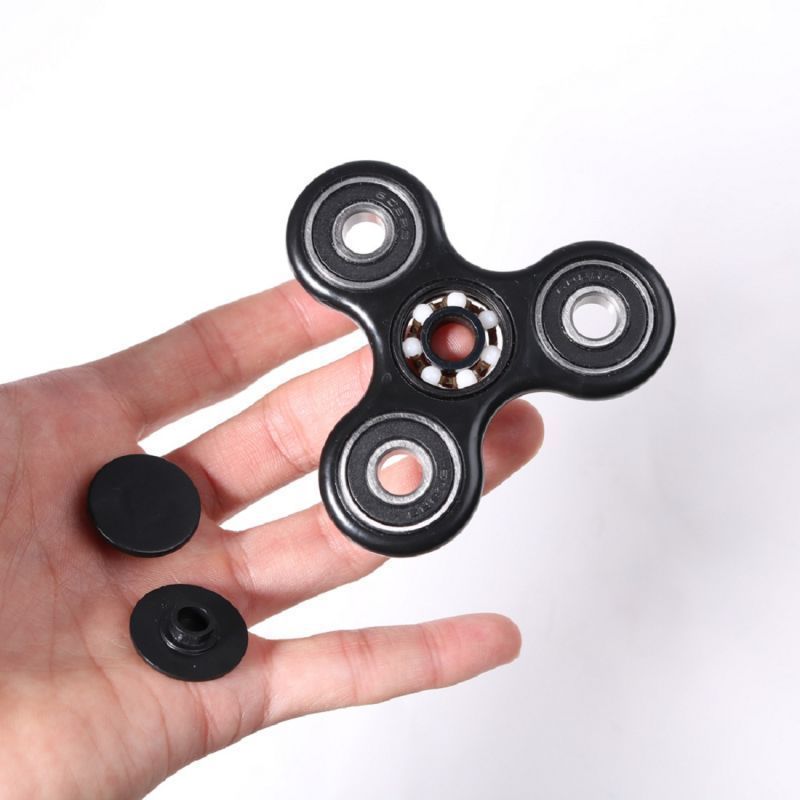 Buy Hand Fidget Spinner Toy - Black By Flintstop online