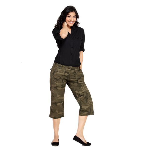 3/4 shorts for ladies