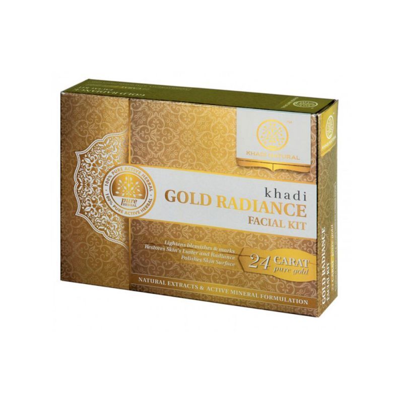 Buy Khadi Natural Gold Radiance Facial Kit online