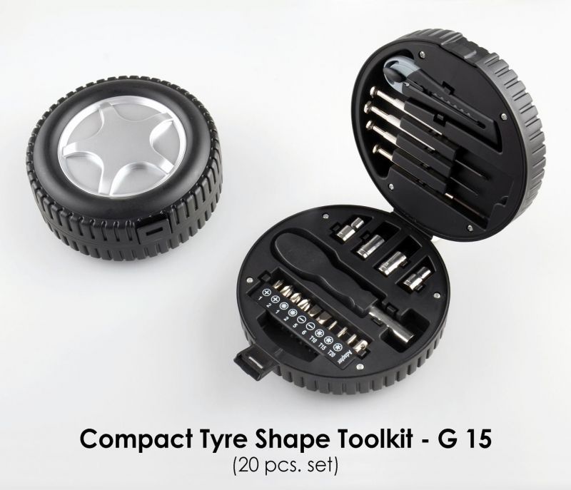 Buy G15 - Compact Tyre Shape Toolkit (20pcs. Set) online