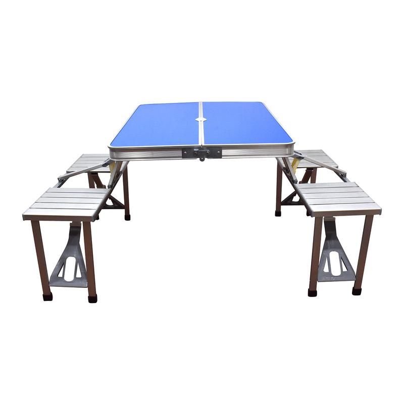 Easy Folding Aluminium Modern Design Camping Table Easy Folding Aluminium Modern Design Camping Table Silver