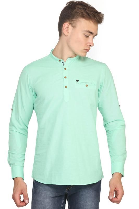 Buy Mr Stag Cotton Men S Pista Shirt Online Best Prices In India