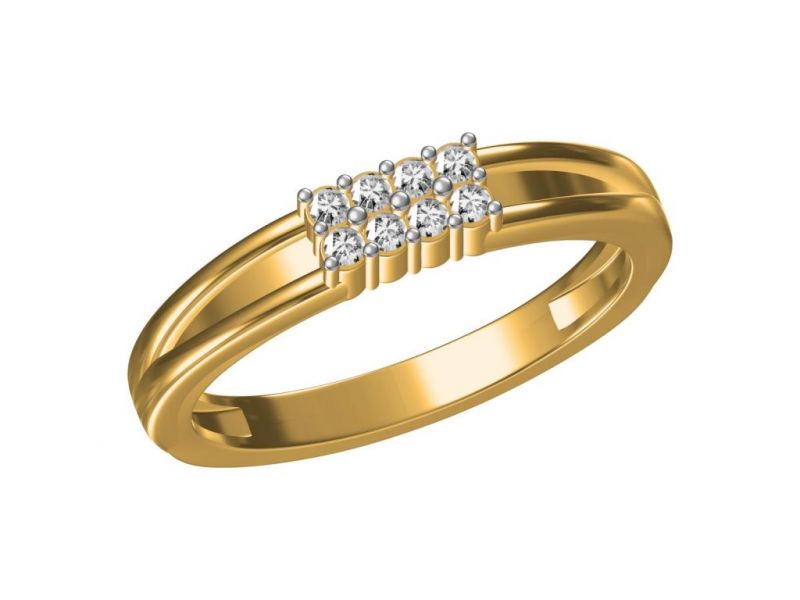 Buy Kiara Sterling Silver Karuna Ring ( Code - 301y ) online