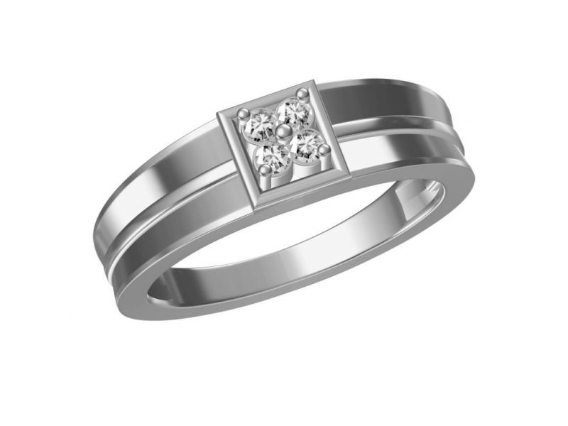 Buy Kiara Sterling Silver Neelima Ring ( Code - 303w ) online