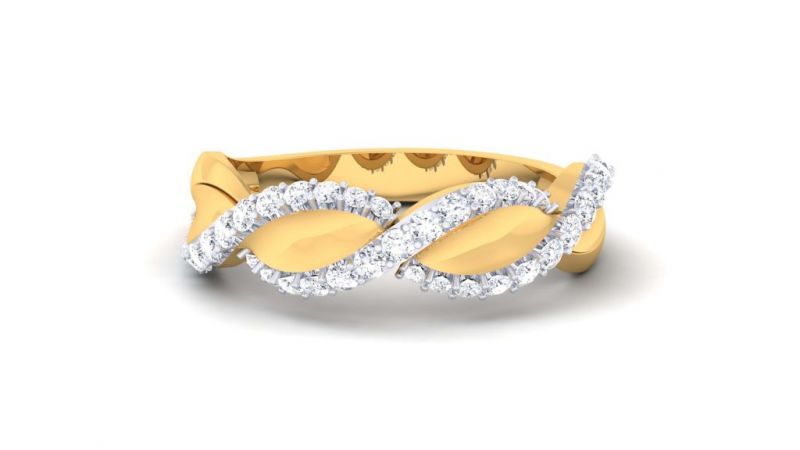 Buy Kiara Sterling Silver Alaka Ring ( Code - 5915 Ar ) online