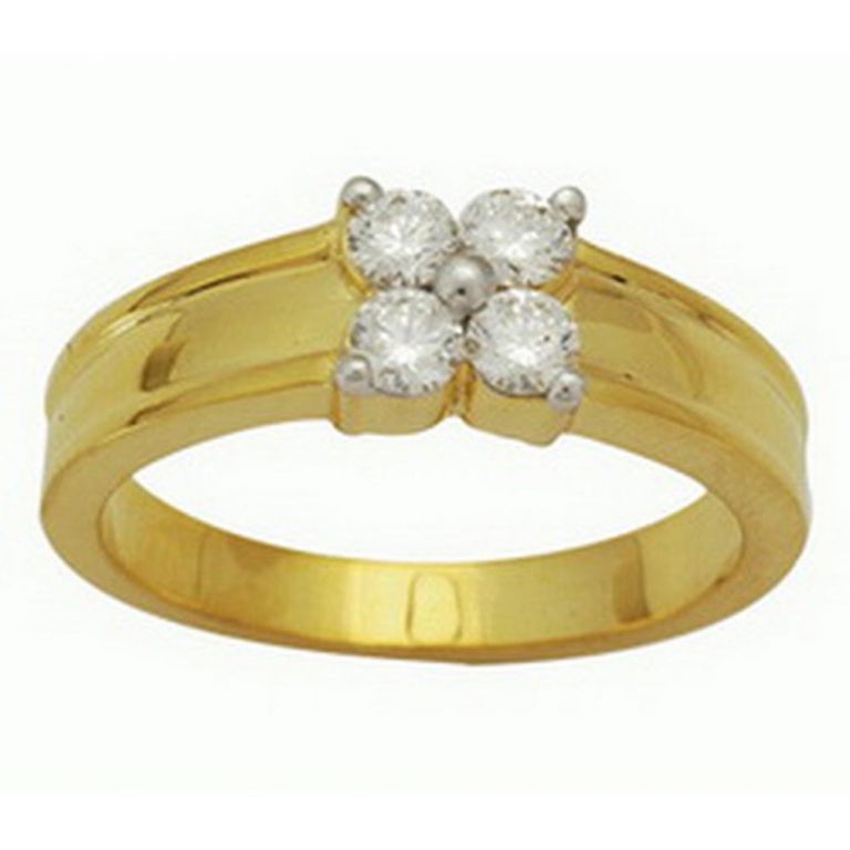 Buy Ag Real Diamond Kinjal Ring ( Code - Agsr0056a ) online