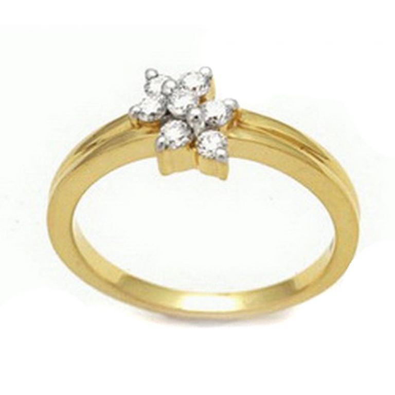 Buy Ag Real Diamond Kokan Ring ( Code - Agsr0061a ) online