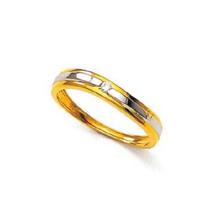 Buy Ag Silver & Real Diamond Karnataka Ring ( Code - Agsr0129n ) online