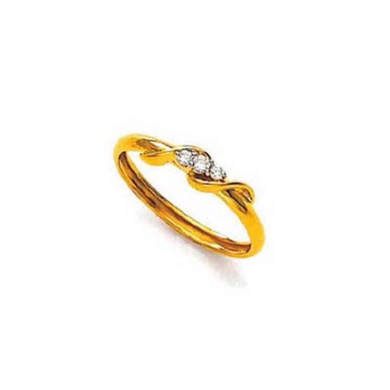 Buy Ag Silver & Real Diamond Kochi Ring ( Code - Agsr0134n ) online