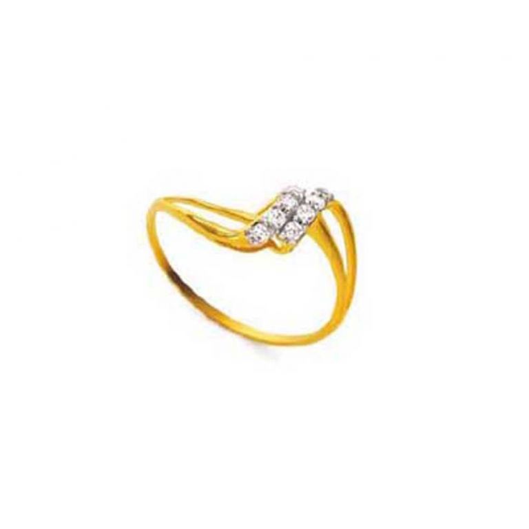 Buy Ag Silver & Real Diamond Ranchi Ring ( Code - Agsr0163n ) online